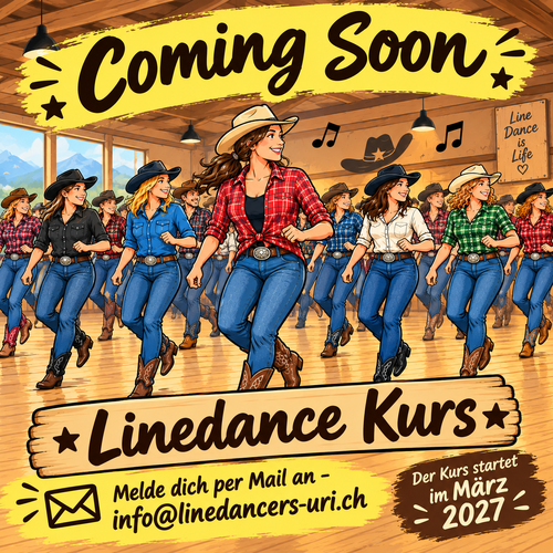Line Dance Anfängerkurs ab März 2027